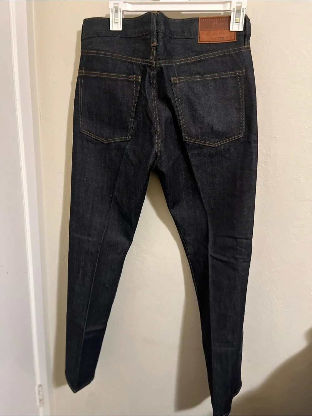 J. Crew Men's Skinny Jeans in Dark Black Wash